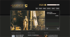 Desktop Screenshot of gabinetederestauracion.com